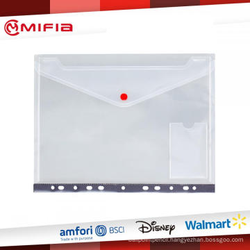 Transparent Envelope Folder with 11-hole & Name Card